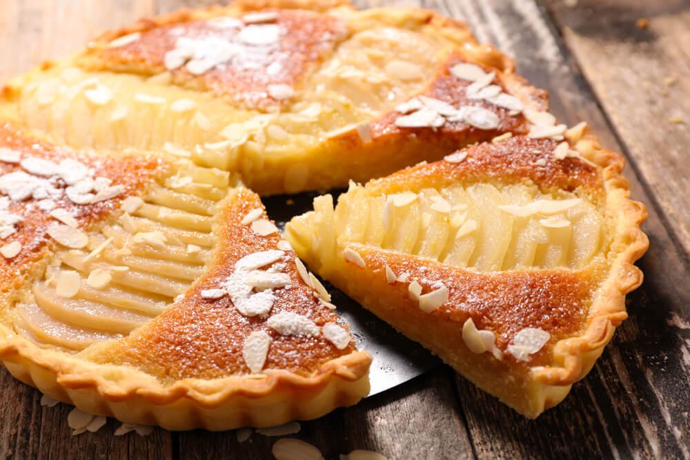 Spezialitäten Paris Tarte amandine