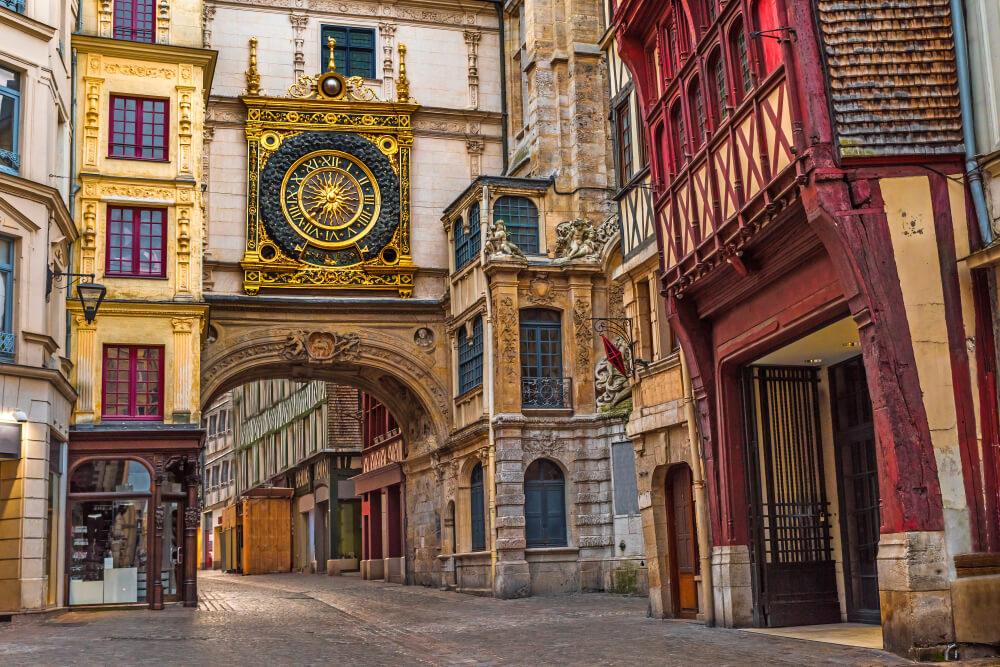 Spezialitäten Rouen Cadran du Gros Horloge