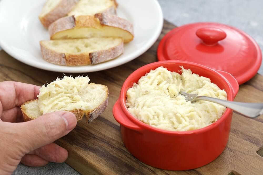 venetian specialties Baccala mantecato