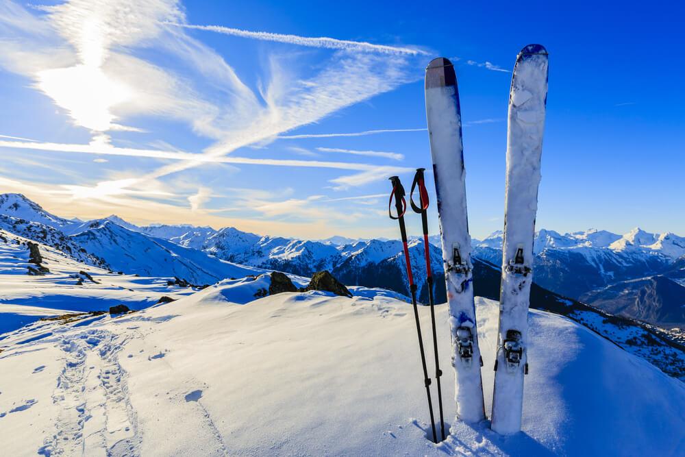 Nochevieja deportiva en la nieve