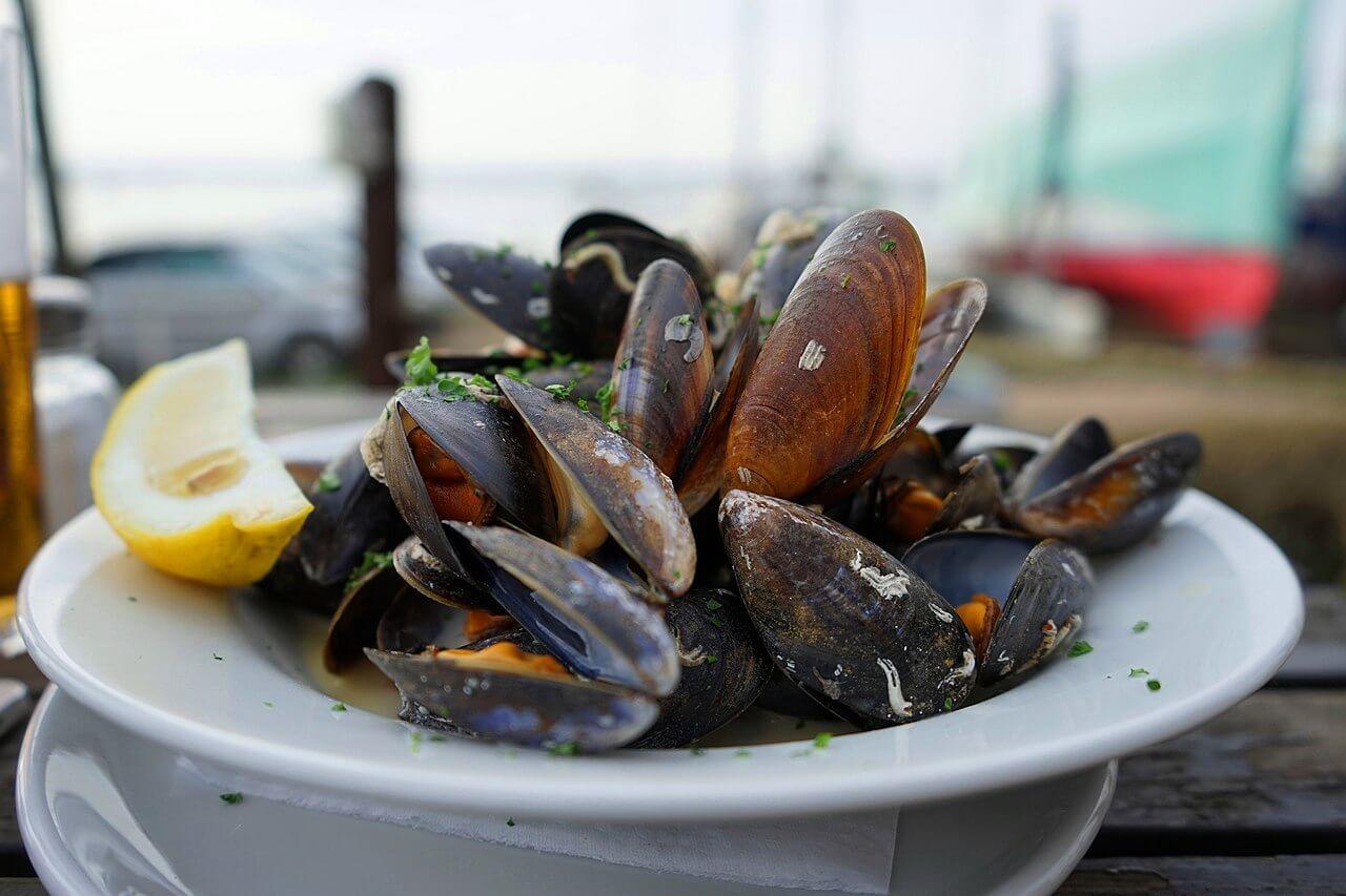 spezialitäten amiens Miesmuscheln in Marinade