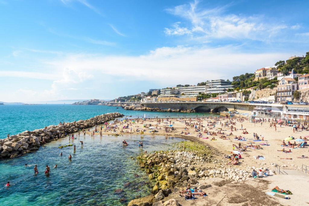Marseille Der Strand des Propheten