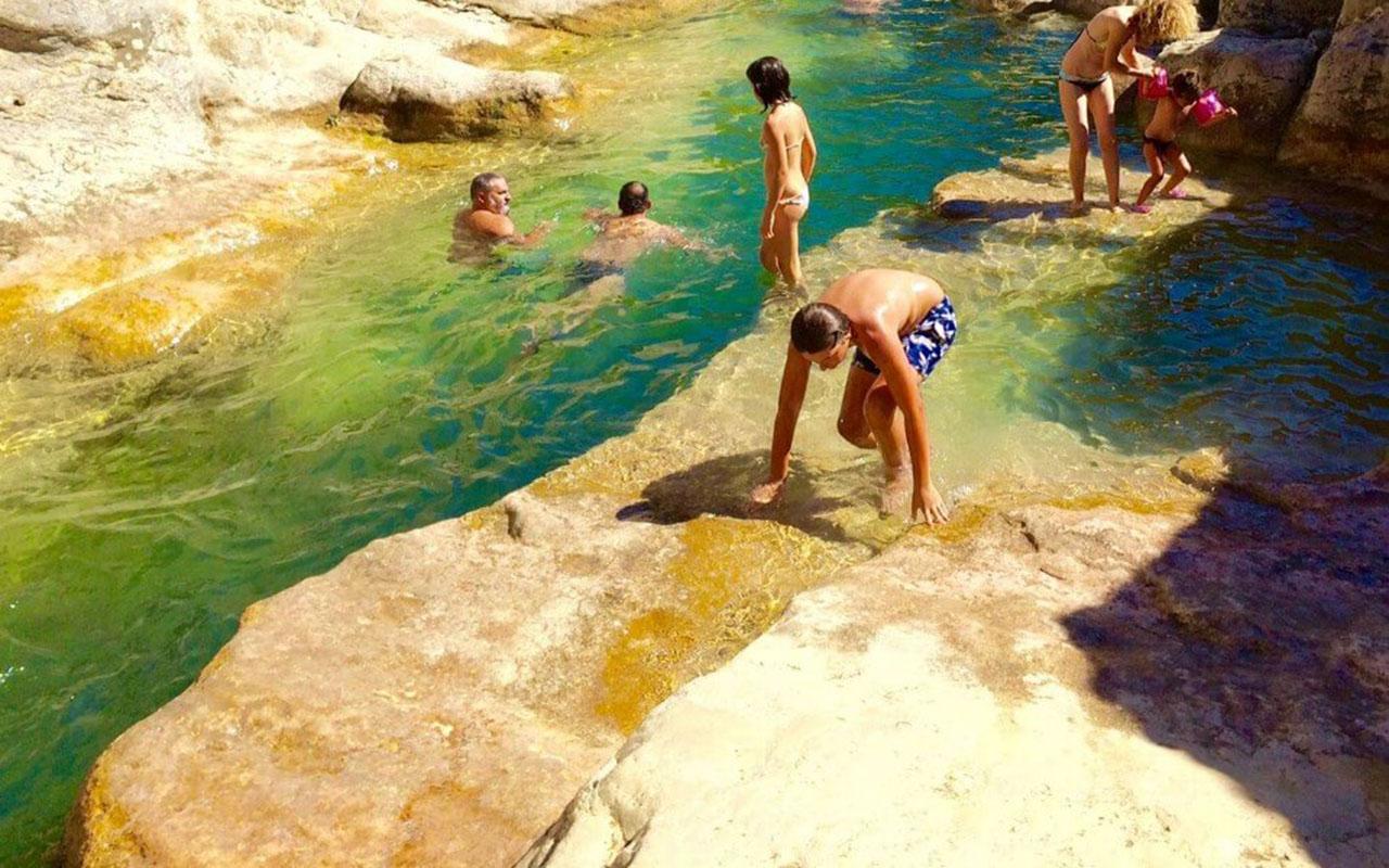Badevergnügen Süßwasser Pyrénées-Orientales Rotja
