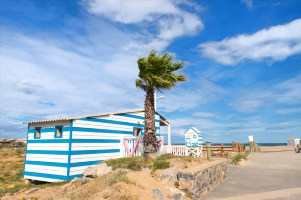 Strand der Chalets Gruissan