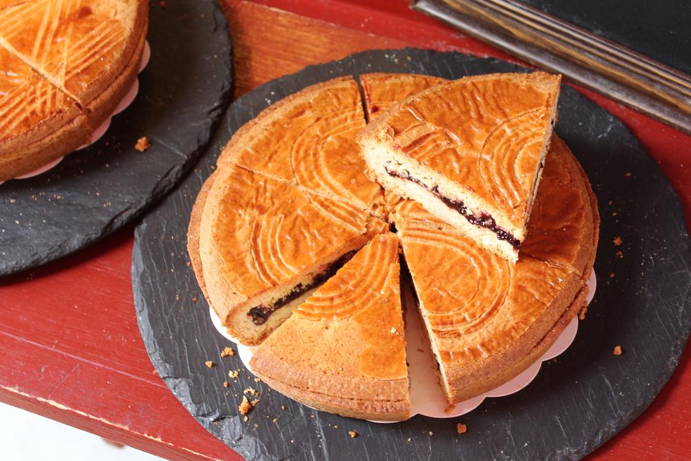 Tarta, vasca, (pastel, vasco), Francia, País, Vasco)