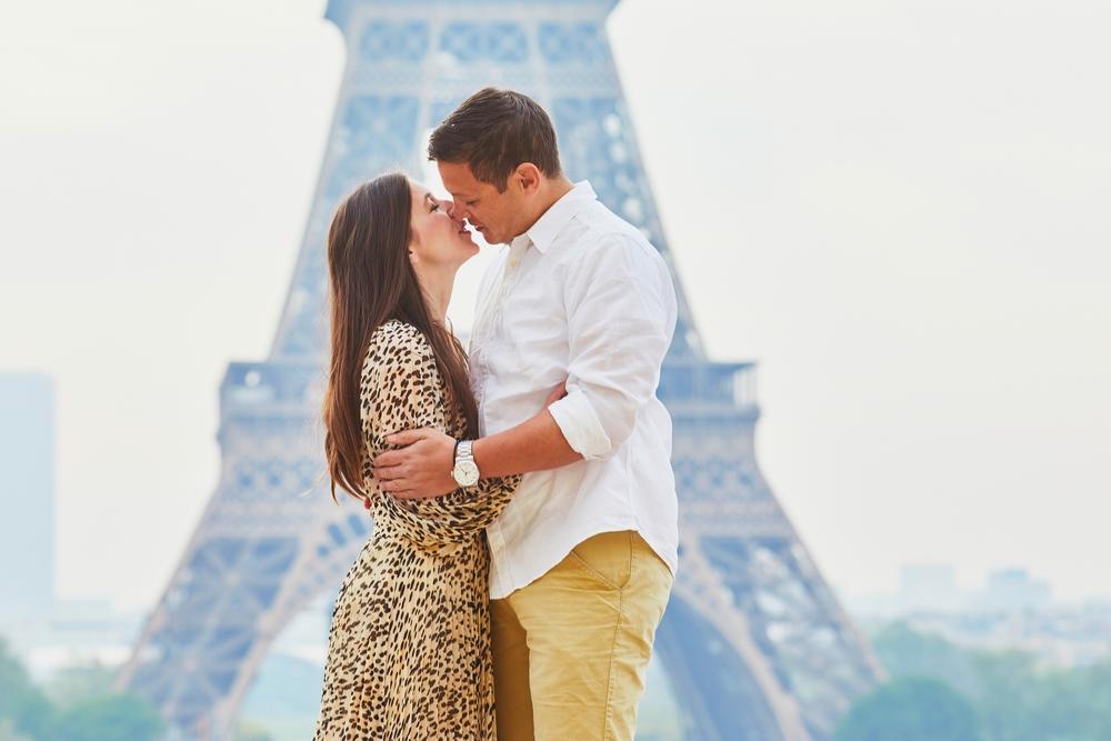Foto-Paar-Trocadéro