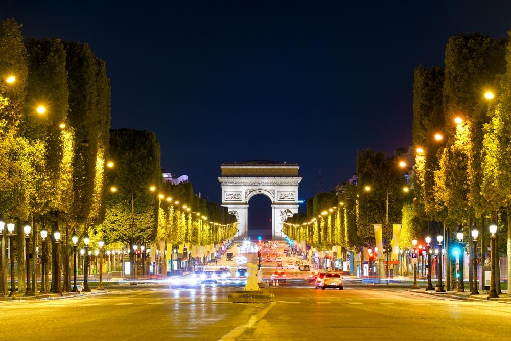 Beleuchtetes Paris