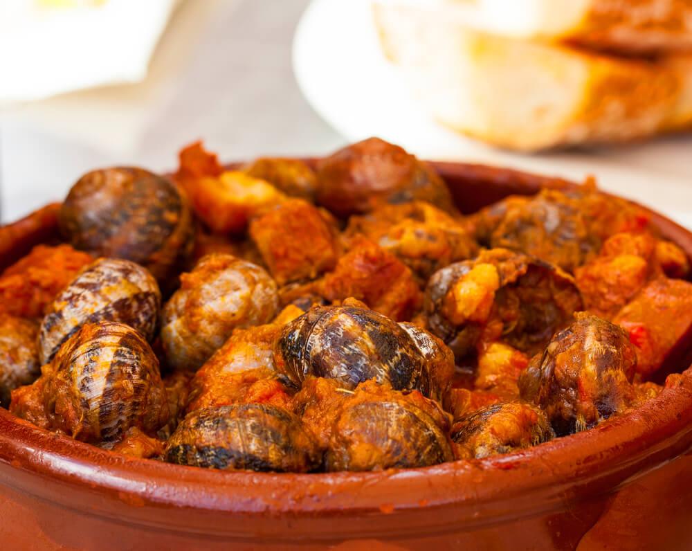 specialità madrid caracoles a la madrilena lumache madrilene