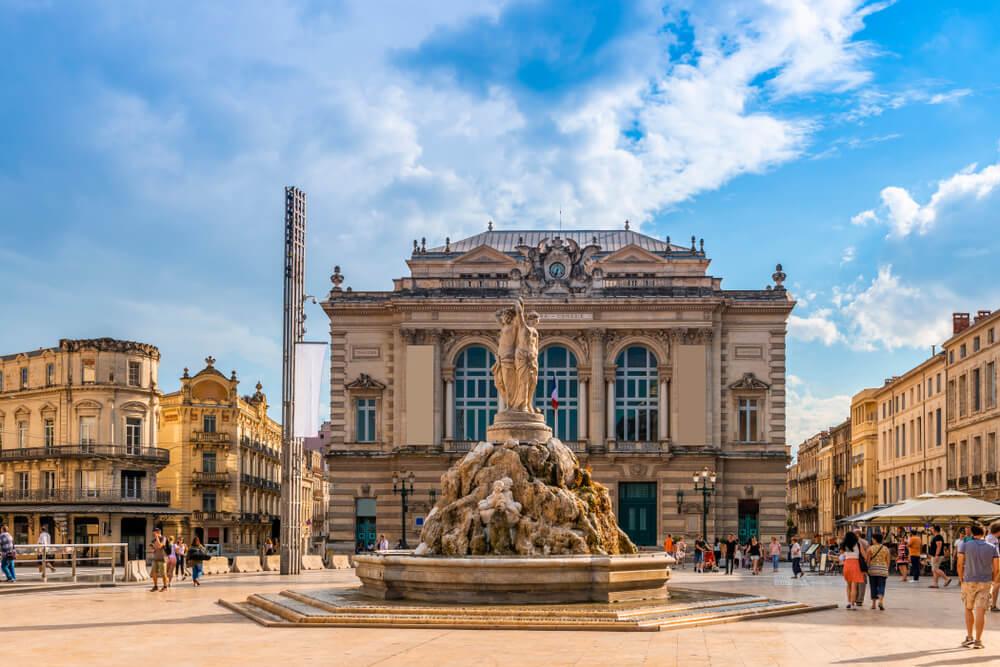 plaza de la comedia montpellier