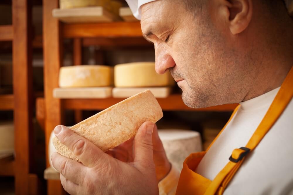 Spezialitäten Nantes Käse Curé Nantais