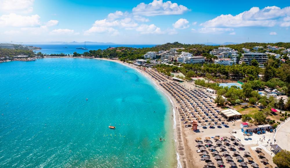 La,Bella,Playa,De,Vouliagmeni,En,La,Riviera,Sur