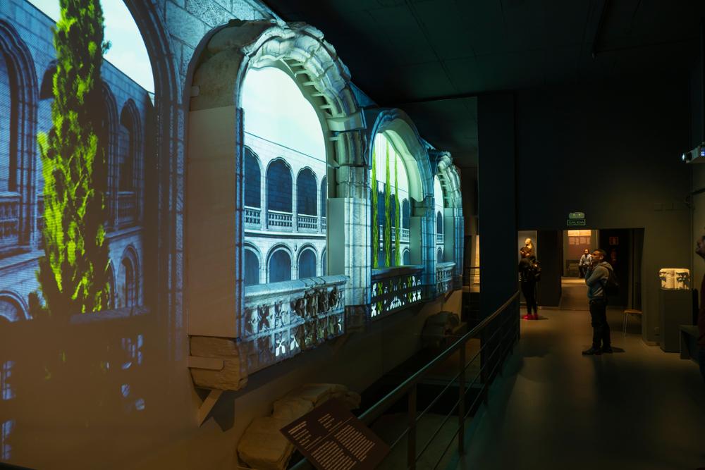 Madrid,,Spagna,,20,Ottobre,2019:,Esposizione,Multimediale,Presso,Il