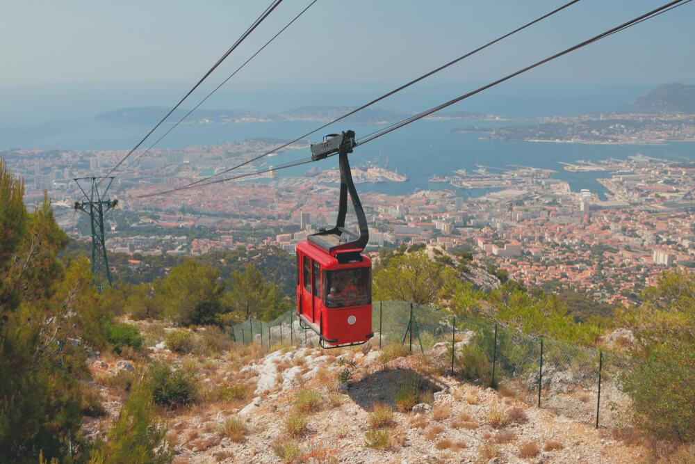 Seilbahn Toulon Mont Faron