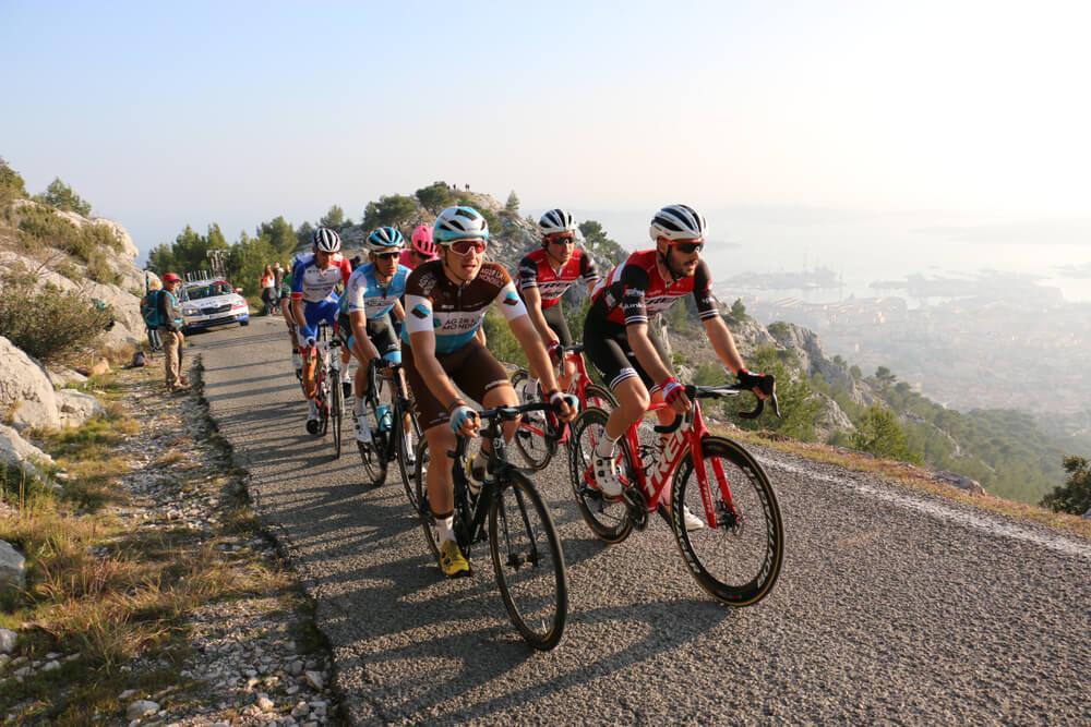 Radfahrer Mont Faron