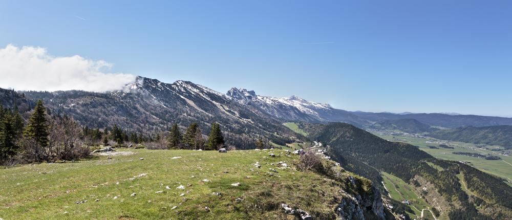 Der Moucherotte Naturpark von Vercors, Grenoble, Frankreich