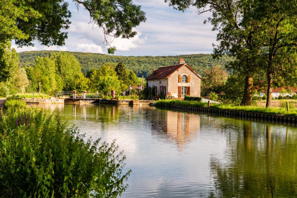 Watergate,A,Bourgogne,In,Borgogna,In,Francia