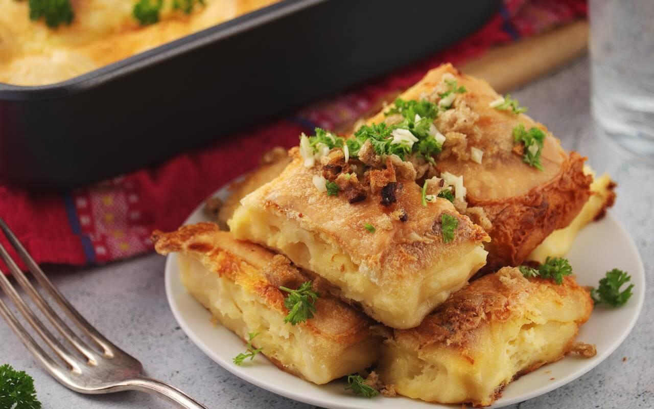 Štrukli mit Käse