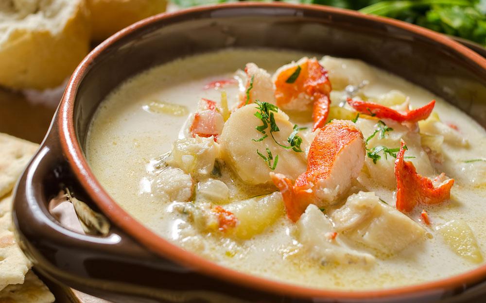 Meeresfrüchte Chowder