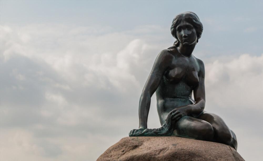 Die kleine Meerjungfrau in Kopenhagen