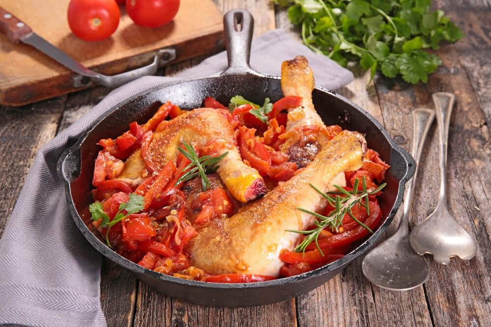 baskisches Hähnchen