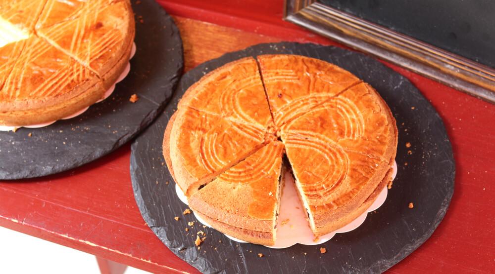 Baskenkuchen, Bild auf der Cover