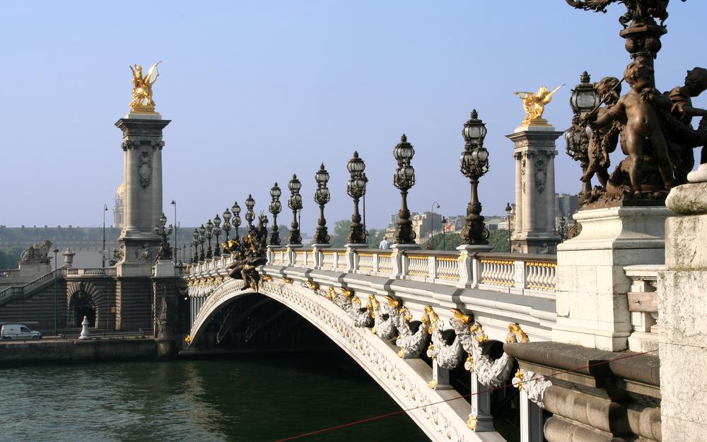 Il, Pont, De, La, Concorde, Attraverso, La, Senna, Vicino, Al