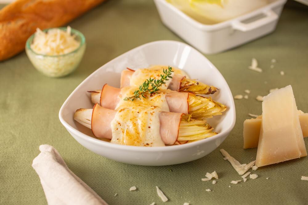 Spezialitäten Lille Chicons en gratin