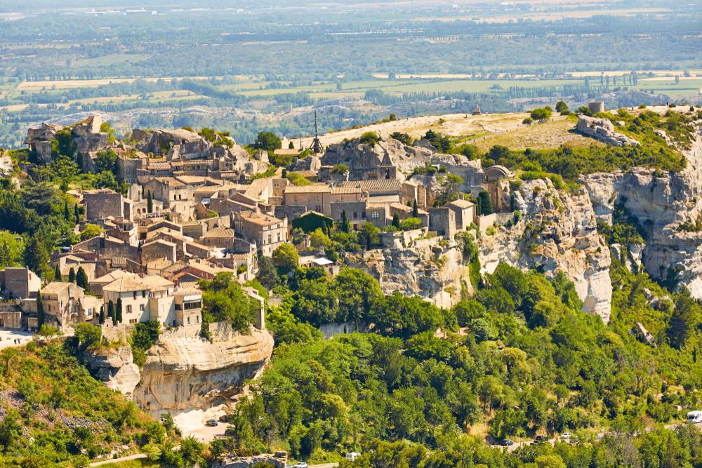 Pueblo,provenzal,Les,Baux,De,Provence