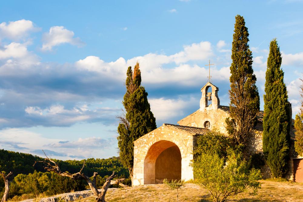Capilla,San,Sixte,Cerca,Eygalieres,,Provenza,,Francia
