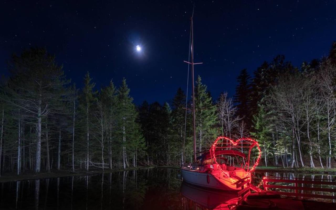 Segelboot (Foto aufgenommen auf abracadaroom)