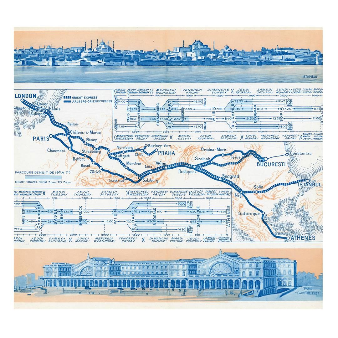 Orient-Express Karte