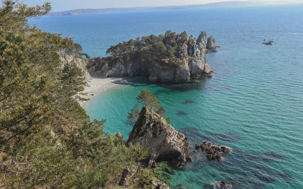 Finistère Strand Île vierge