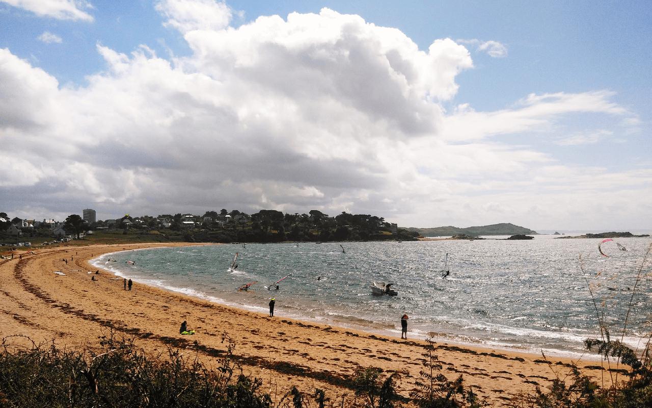 Côte d'Armor Strand Goas Treiz