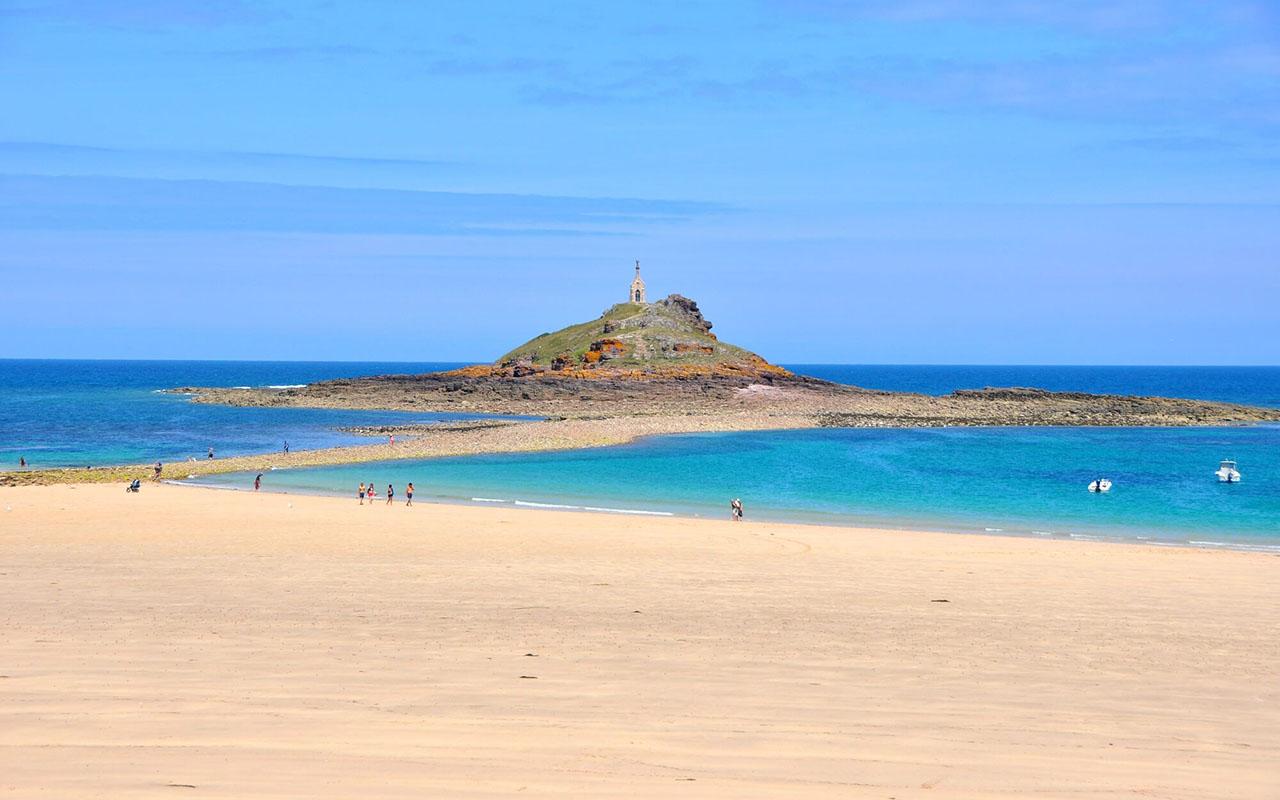 Côte d'Armor Strand Saint Michel