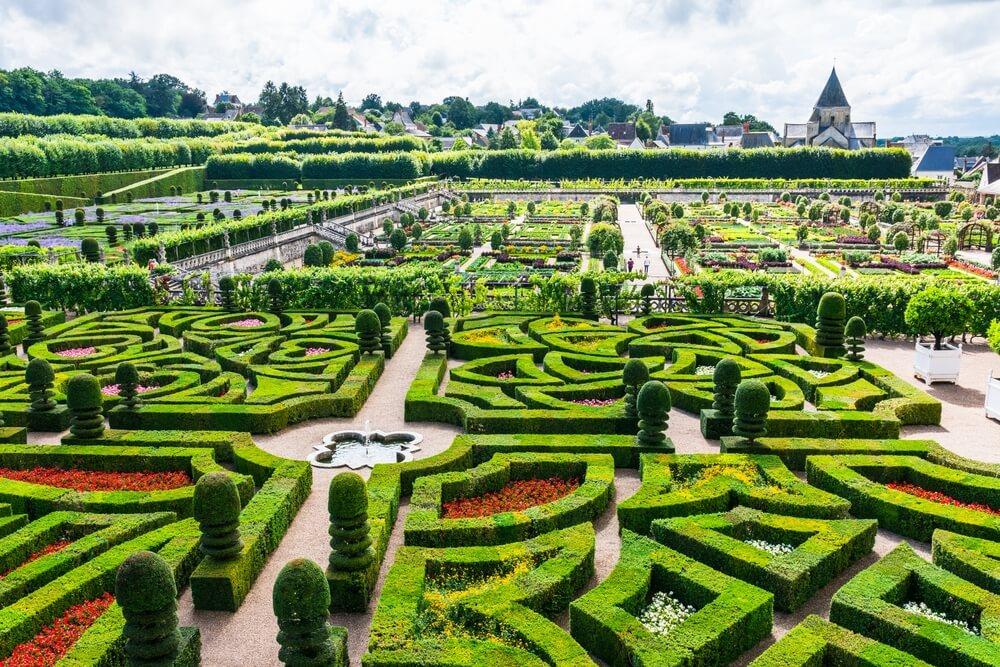gärten château de villandry