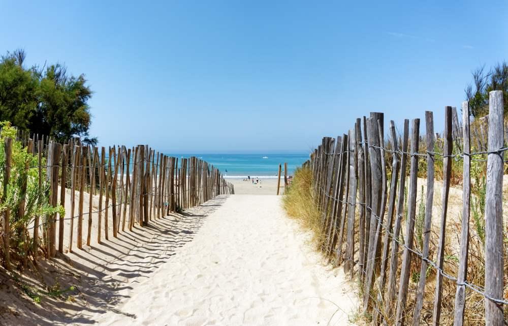 Strand auf der Insel Ré