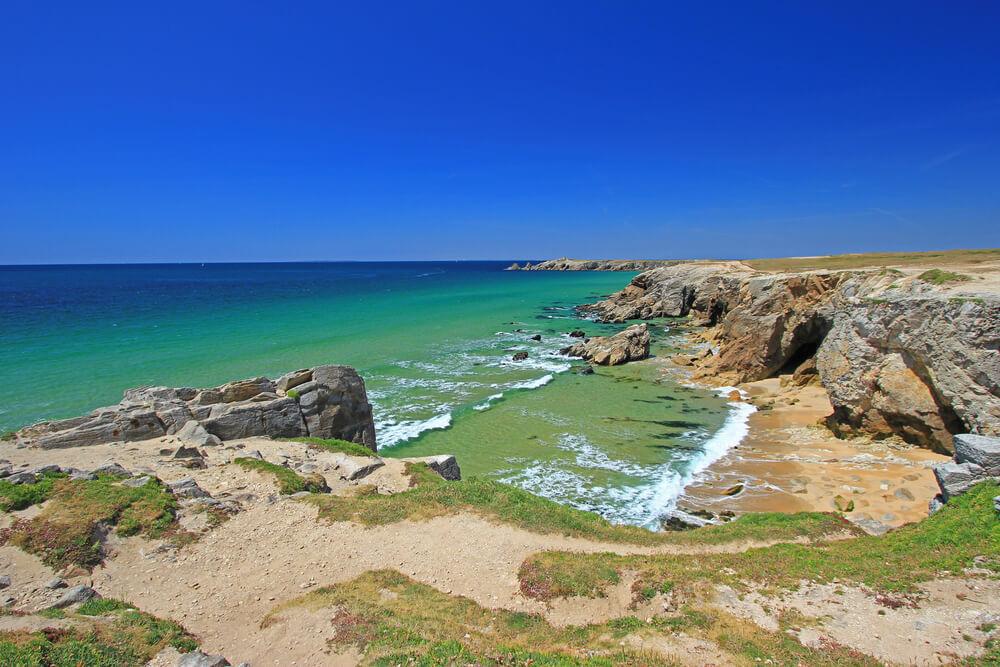 Raue Küste von Quiberon