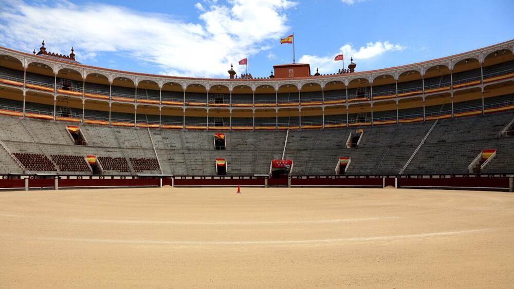 Arena von Las Ventas Madrid Innenansicht