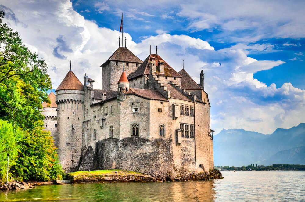 castillo de chillon lago de ginebra