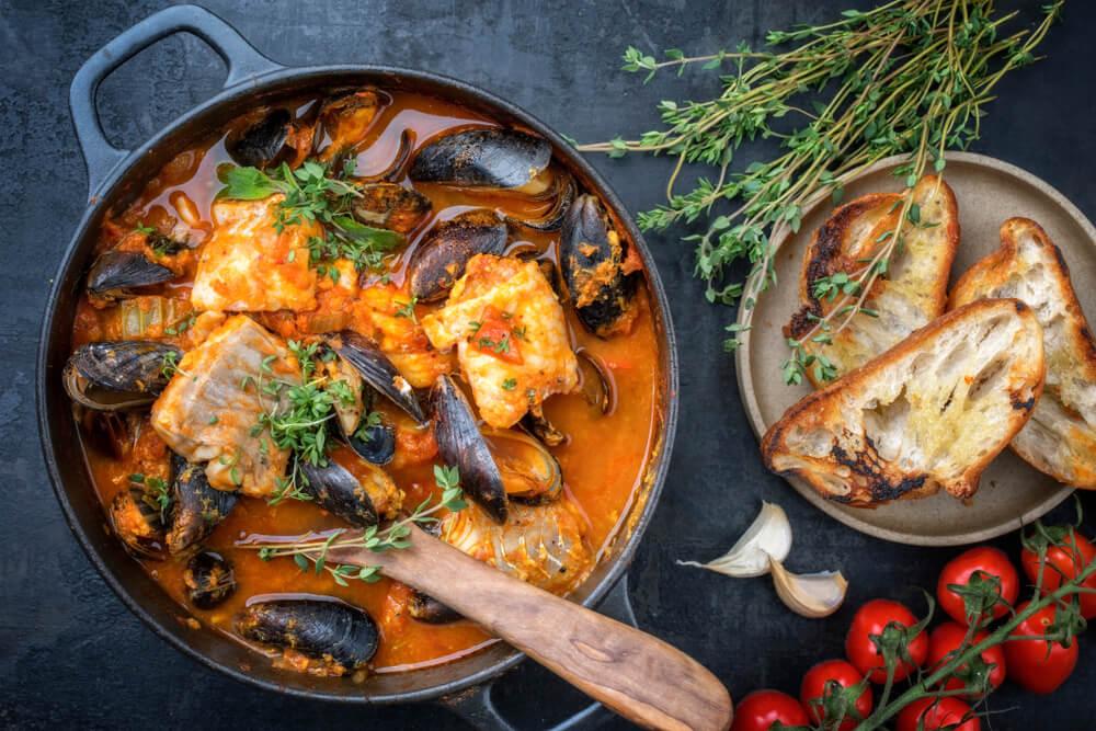specialità Marsiglia bouillabaisse