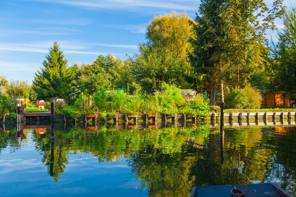 Hortillonnages, schwimmender Garten Amiens