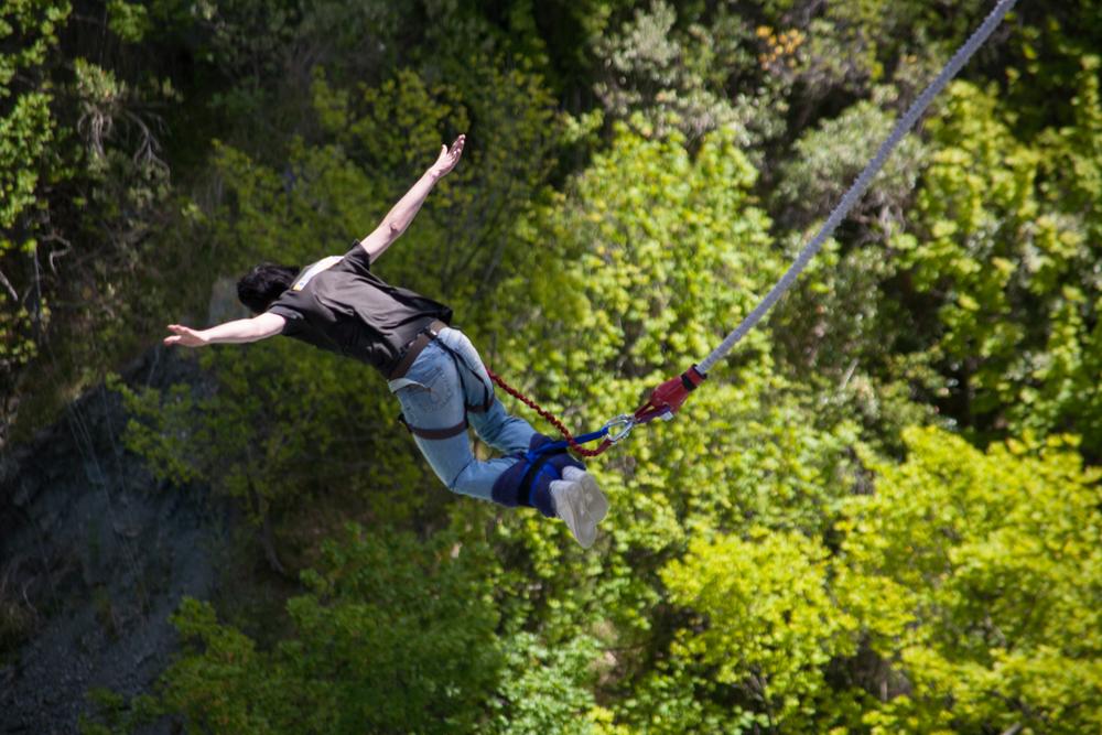 Bungee,Jumping,E,Kawarau,Bridge