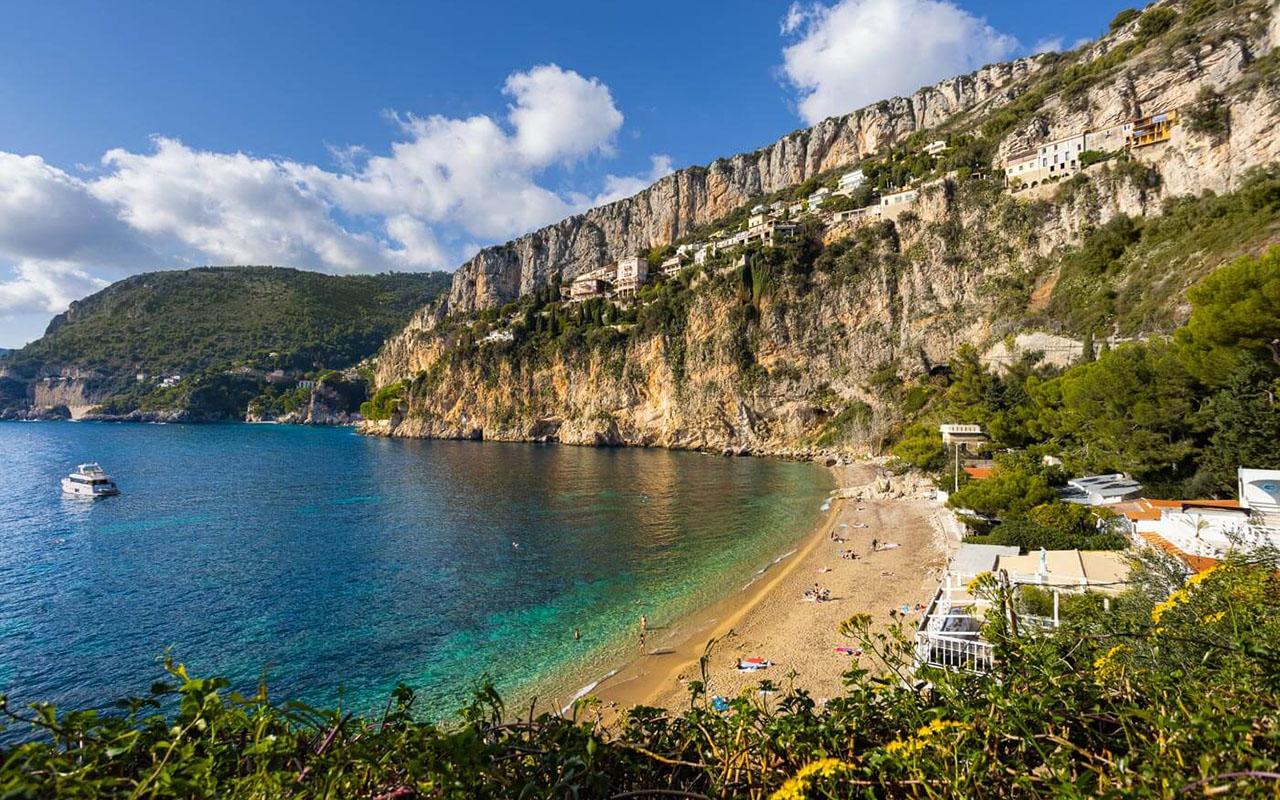 schönste Strände Côte d'Azur Mala Cap d'Ail
