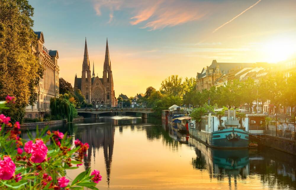 Monumente Straßburg Bootsausflug