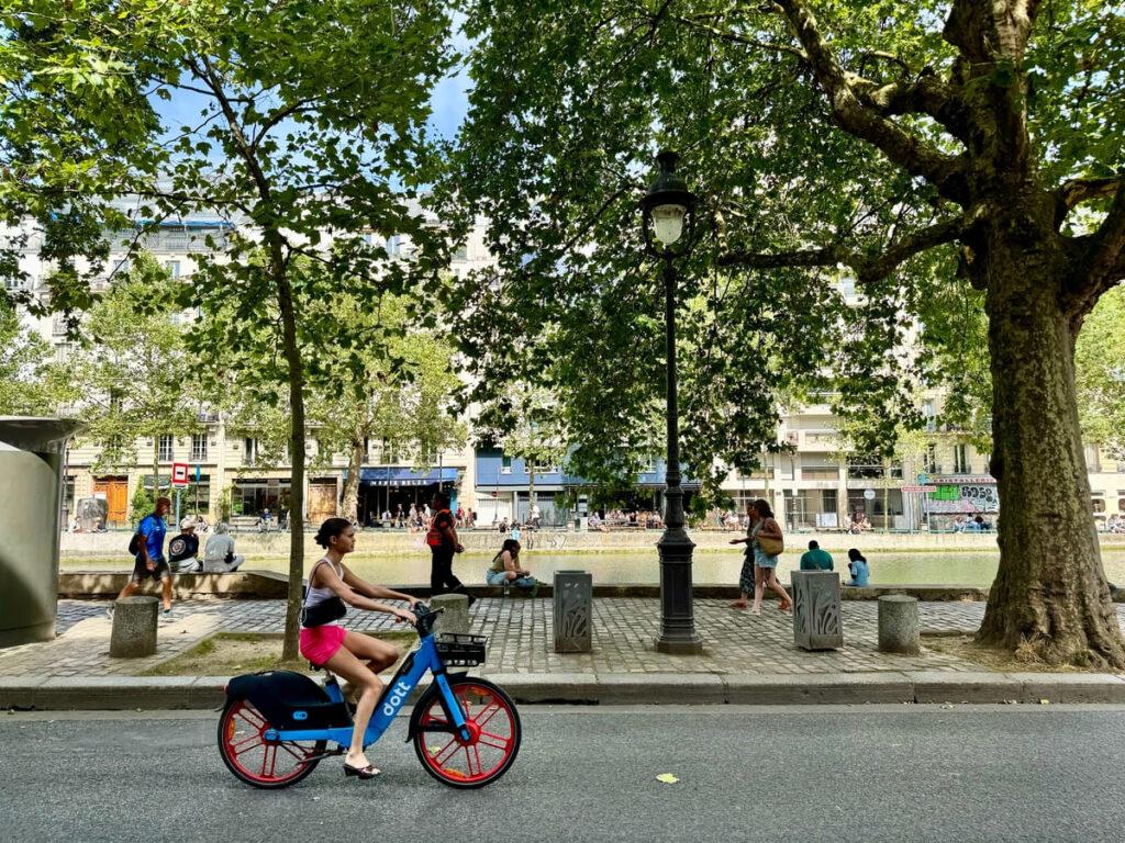 Canal Saint-Martin, París