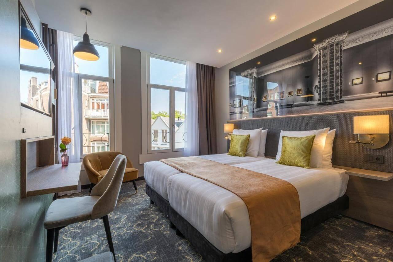 hoteles ámsterdam Leonardo Boutique Museumhotel