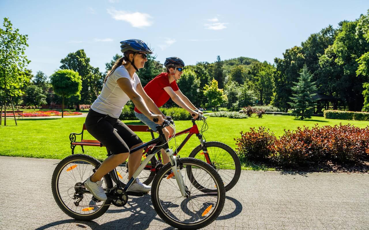 tours fahrrad bild hervorhebung