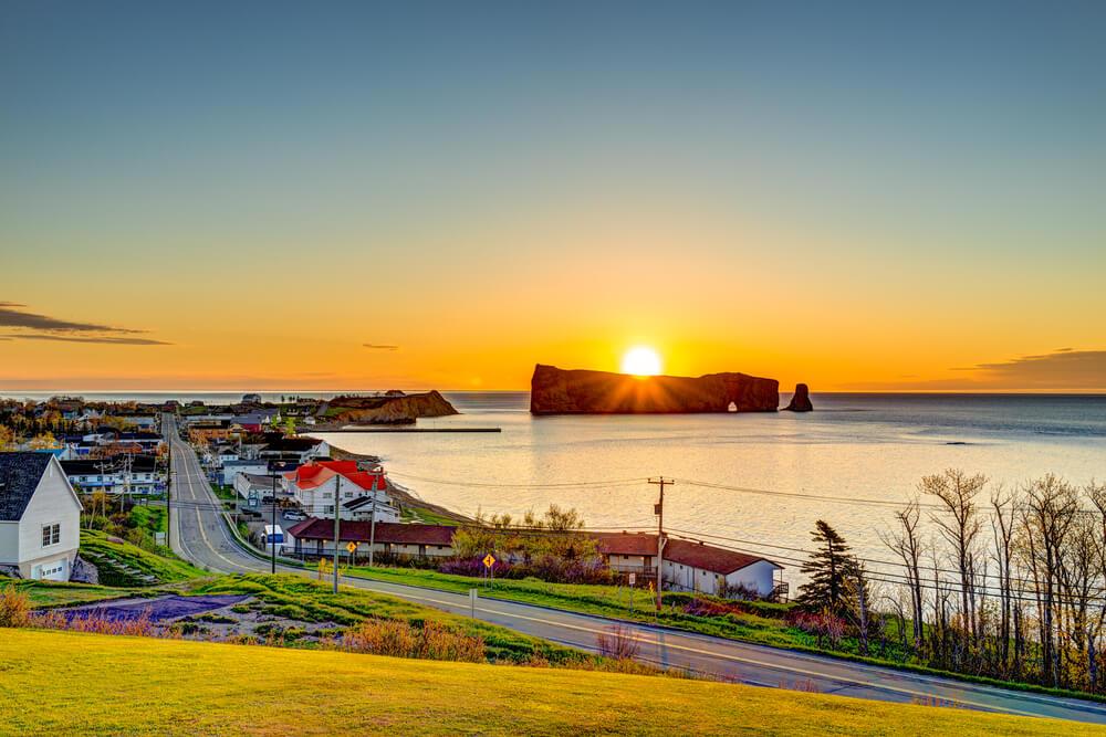 gaspésie rocher percé