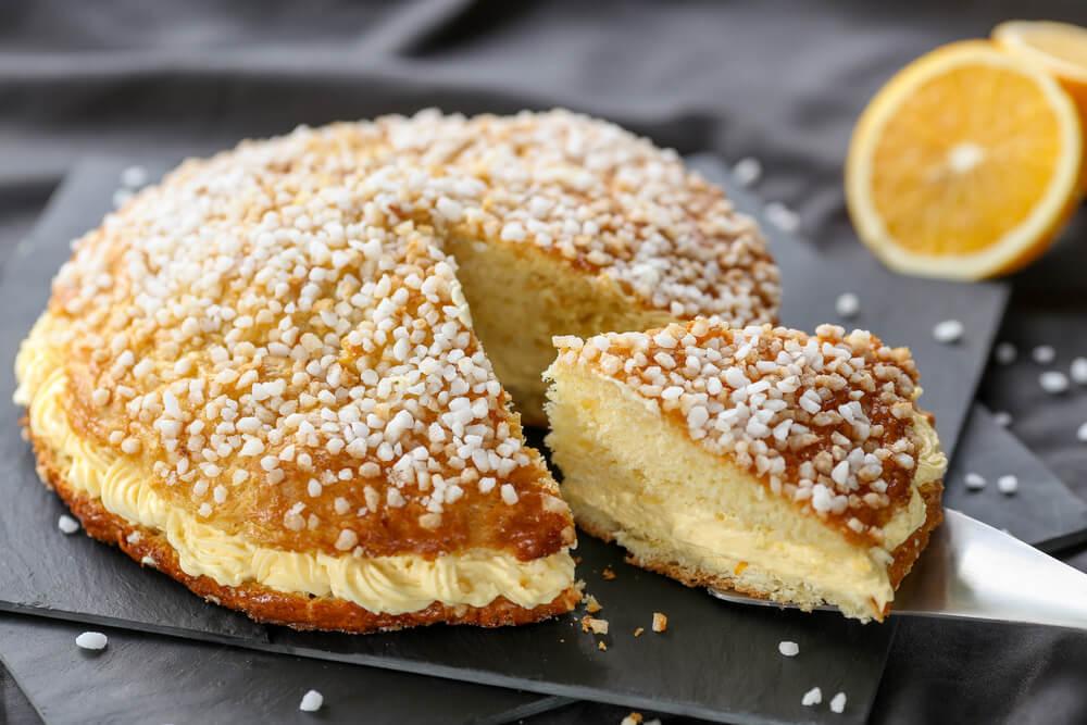 tarta tropézienne de saint tropez