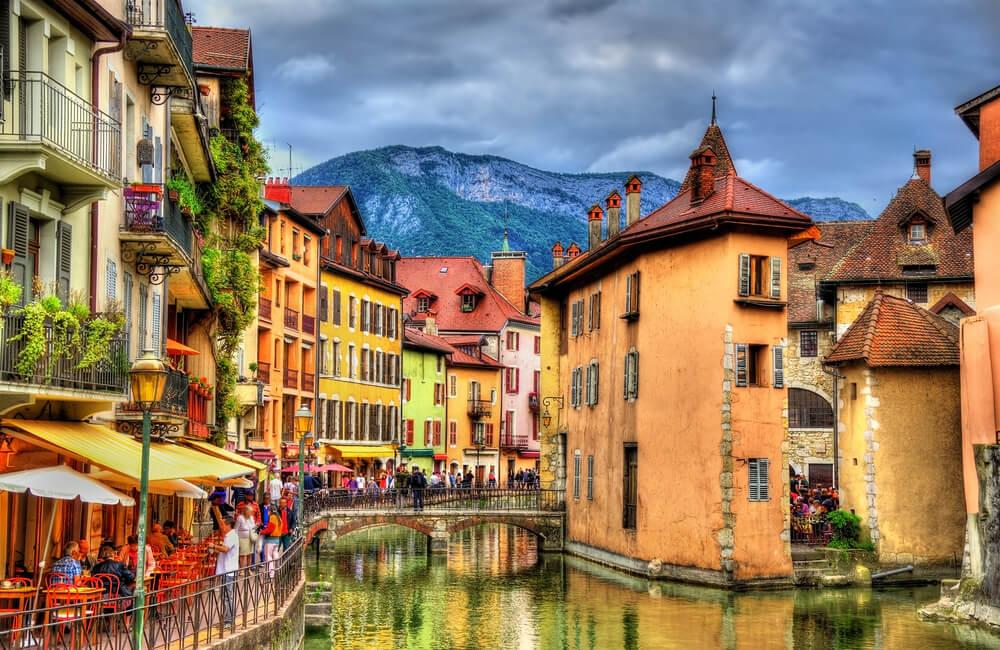 città vecchia di Annecy canali